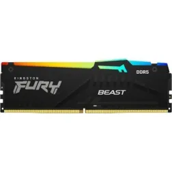 Memoria RAM Kingston FURY Beast RGB 16GB- DDR5- 6000MHz- 1-35V- CL36- DIMM