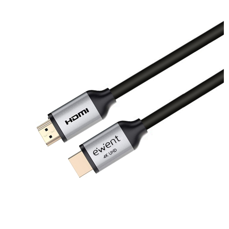 CABLE EWENT HDMI 2-0 PREMIUM HIGH SPEED CON ETHERNET NEGRO M-M 3M 4K 60HZ