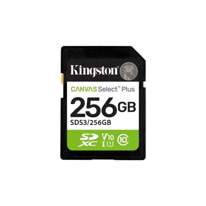 Tarjeta memoria sdxc 256gb kingston canvas