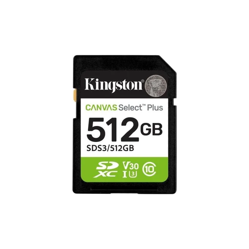 Tarjeta memoria sdxc 512gb kingston canvas