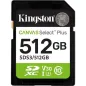 Tarjeta memoria sdxc 512gb kingston canvas