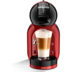 Cafetera de Cápsulas Krups Dolce Gusto Mini Me- 1500W- 15 Bares- Rojo Cereza