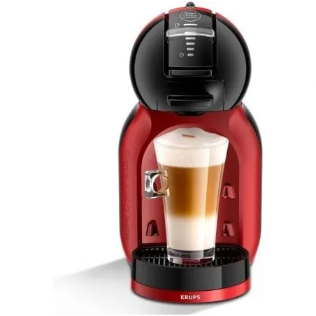 Cafetera de Cápsulas Krups Dolce Gusto Mini Me- 1500W- 15 Bares- Rojo Cereza