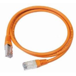 Cable CAT5E UTP moldeado 0,25m Naranja