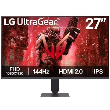 Monitor Gaming LG UltraGear G4 27G411A-B 27"- Full HD- 1ms- 144Hz- IPS- Negro
