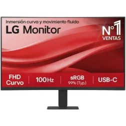 Monitor Curvo LG 27U421A-B 27"- Full HD- Negro