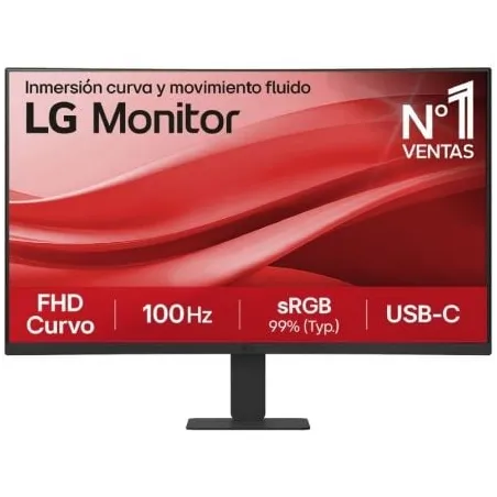 Monitor Curvo LG 27U421A-B 27"- Full HD- Negro