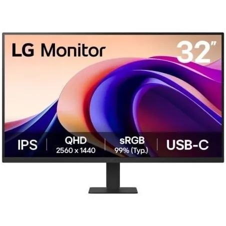 Monitor LG 32U631A-B 31-5"- QHD- Negro