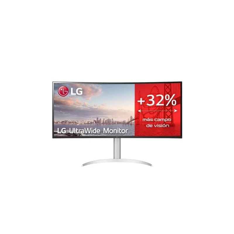Monitor Profesional Ultrapanorámico LG UltraWide 34WQ650-W 34"- WFHD- Multimedia- Regulable en altura- Plata y Blanco