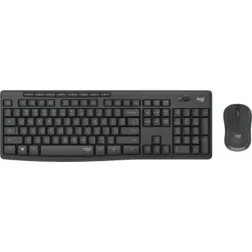 Teclado y Ratón Inalámbricos Logitech Silent Touch MK295- Grafito