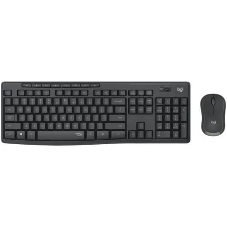 Teclado y Ratón Inalámbricos Logitech Silent Touch MK295- Grafito