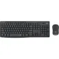 Teclado y Ratón Inalámbricos Logitech Silent Touch MK295- Grafito
