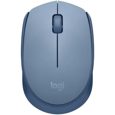 Ratón Inalámbrico Logitech M171- Hasta 1000 DPI- Gris Azulado