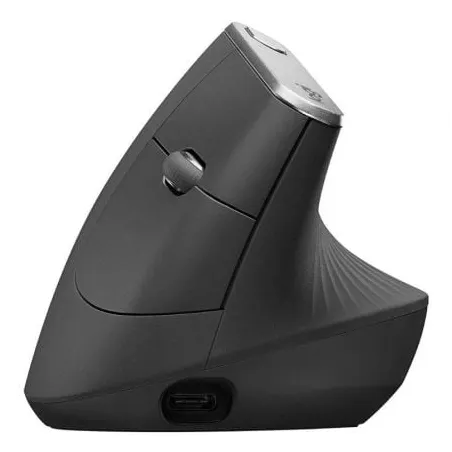 Ratón Vertical Inalámbrico por Bluetooth Logitech Vertical MX- Batería recargable- Hasta 4000 DPI