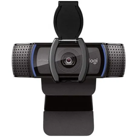 Webcam Logitech C920e- Enfoque Automático- 1920 x 1080 Full HD