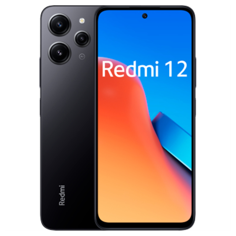 Smartphone Xiaomi Redmi 12 NFC 4GB- 128GB- 6-79"- Negro Medianoche