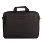 Maletín Monray Enterprise para Portátiles hasta 15-6"- Negro- Rojo