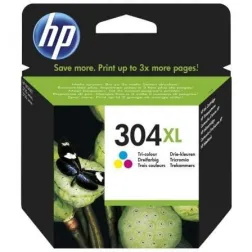Cartucho de Tinta Original HP nº304 XL Alta Capacidad- Tricolor