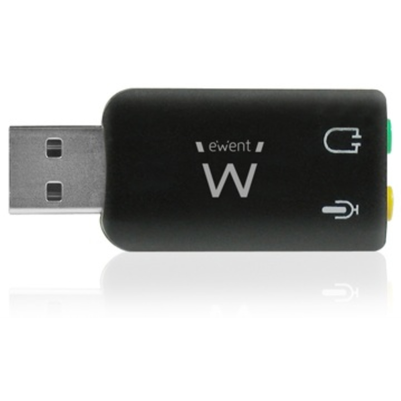 TARJETA DE SONIDO EWENT USB 5-1 VIRTUAL 3D