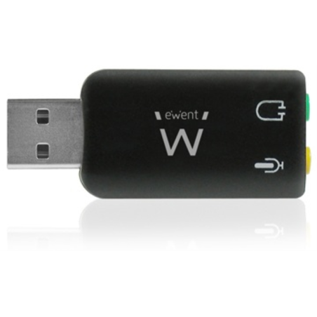 TARJETA DE SONIDO EWENT USB 5-1 VIRTUAL 3D