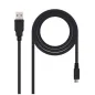 Cable USB 2-0 Nanocable 10-01-0501- USB Macho - MicroUSB Macho- 1-8m- Negro Cable USB 2-0 Nanocable 10-01-0501- USB Macho - MicroUSB Macho- 1-8m- Negro