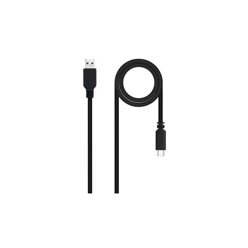 Cable USB 2-0 Nanocable 10-01-2101-L150- USB Tipo-C Macho - USB Macho- 480Mbps- 1-5m- Negro Cable USB 2-0 Nanocable 10-01-2101-L150- USB Tipo-C Macho - USB Macho- 480Mbps- 1-5m- Negro