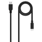 Cable USB 2-0 Nanocable 10-01-2101-L150- USB Tipo-C Macho - USB Macho- 480Mbps- 1-5m- Negro Cable USB 2-0 Nanocable 10-01-2101-L150- USB Tipo-C Macho - USB Macho- 480Mbps- 1-5m- Negro
