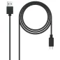 Cable USB 2-0 Nanocable 10-01-2103- USB Macho - USB Tipo-C Macho- 480Mbps- 3m- Negro Cable USB 2-0 Nanocable 10-01-2103- USB Macho - USB Tipo-C Macho- 480Mbps- 3m- Negro