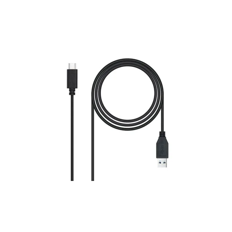Cable USB 3-1 Tipo-C Nanocable 10-01-4002- USB Tipo-C Macho - USB Macho- 10Gbps- 2m- Negro Cable USB 3-1 Tipo-C Nanocable 10-01-4002- USB Tipo-C Macho - USB Macho- 10Gbps- 2m- Negro
