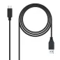 Cable USB 3-1 Tipo-C Nanocable 10-01-4002- USB Tipo-C Macho - USB Macho- 10Gbps- 2m- Negro Cable USB 3-1 Tipo-C Nanocable 10-01-4002- USB Tipo-C Macho - USB Macho- 10Gbps- 2m- Negro