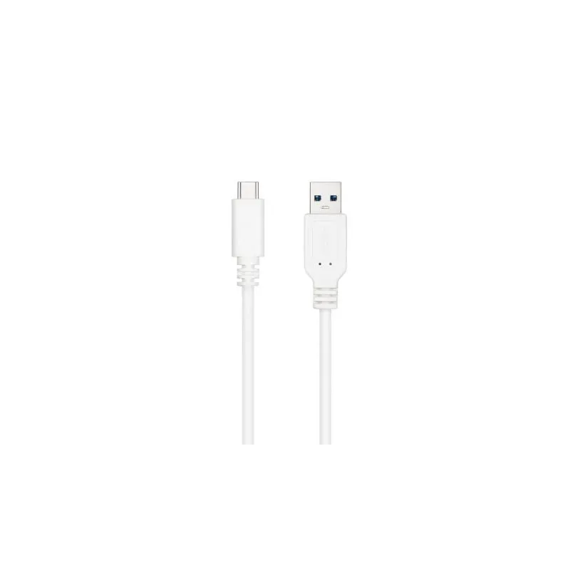 Cable USB 3-1 Nanocable 10-01-4002-W- USB Tipo-C Macho - USB Macho- 2m- Blanco Cable USB 3-1 Nanocable 10-01-4002-W- USB Tipo-C Macho - USB Macho- 2m- Blanco