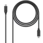 Cable USB 3-1 Nanocable 10-01-4101- USB Tipo-C Macho - USB Tipo-C Macho- 1m- Negro Cable USB 3-1 Nanocable 10-01-4101- USB Tipo-C Macho - USB Tipo-C Macho- 1m- Negro