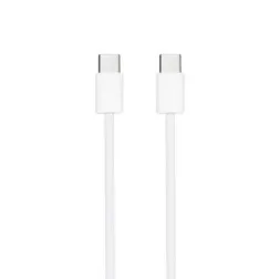 Cable USB 2-0 Tipo-C Nanocable 10-01-6002-CO- USB Tipo-C Macho - USB Tipo-C Macho- Hasta 60W- 480Mbps- 2m- Blanco