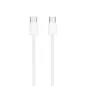 Cable USB 2-0 Tipo-C Nanocable 10-01-6002-CO- USB Tipo-C Macho - USB Tipo-C Macho- Hasta 60W- 480Mbps- 2m- Blanco