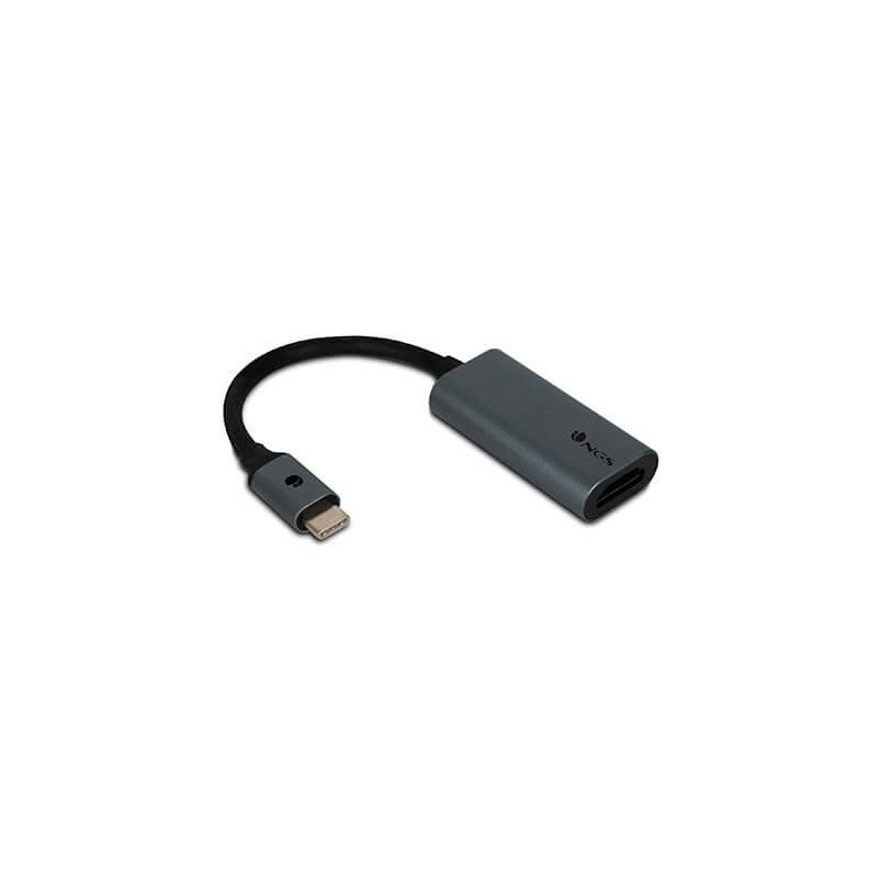 Conversor NGS WonderHDMI- HDMI Hembra - USB Tipo-C Macho- 15cm- Negro