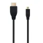 Cable Micro HDMI Nanocable 10-15-3502- HDMI Macho - Micro HDMI Macho- 1-8m- Negro Cable Micro HDMI Nanocable 10-15-3502- HDMI Macho - Micro HDMI Macho- 1-8m- Negro