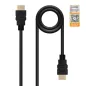 Cable HDMI 2-0 4K Nanocable 10-15-3601-L150- HDMI Macho - HDMI Macho- 1-5m- Certificado- Negro