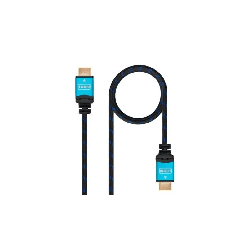 Cable HDMI 2-0 4K Nanocable 10-15-3703- HDMI Macho - HDMI Macho- 3m- Negro Cable HDMI 2-0 4K Nanocable 10-15-3703- HDMI Macho - HDMI Macho- 3m- Negro
