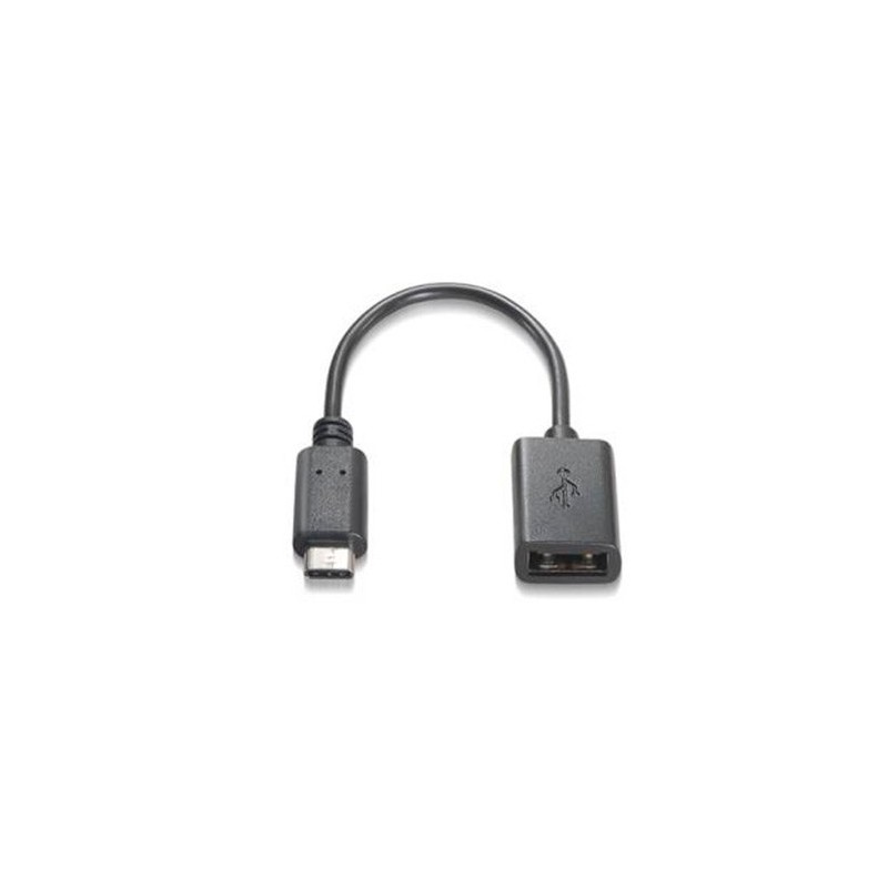 CABLE OTG USB(A) 2-0 A USB(C) 2-0 AISENS 0-15M NEGRO