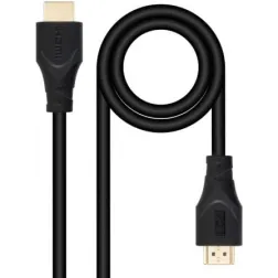 Cable HDMI 1-4 Nanocable 10-15-4703- HDMI Macho - HDMI Macho- 3m- Negro