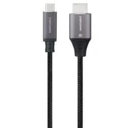 Cable Conversor Nanocable 10-15-5262- USB Tipo-C Macho - HDMI Macho- 1-8m- Negro