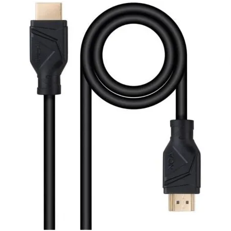 Cable HDMI 2-1 8K Nanocable 10-15-8305- HDMI Macho - HDMI Macho- 5m- Negro