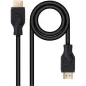 Cable HDMI 2-1 8K Nanocable 10-15-8310- HDMI Macho - HDMI Macho- 10m- Negro
