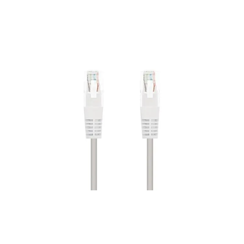 Cable de Red RJ45 UTP Nanocable 10-20-0101-W Cat-5e- 1m- Blanco
