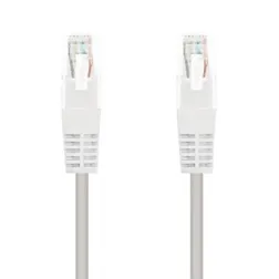Cable de Red RJ45 UTP Nanocable 10-20-0102-W Cat-5e- 2m- Blanco