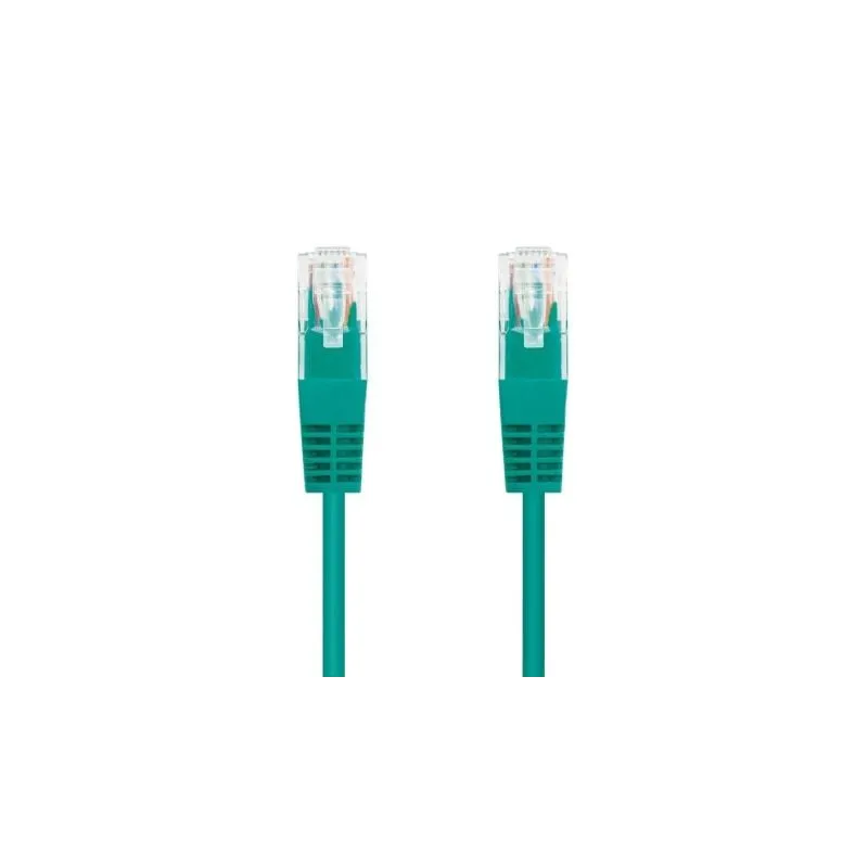 Cable de Red RJ45 UTP Nanocable 10-20-0400-GR- Cat-6- 50cm- Verde
