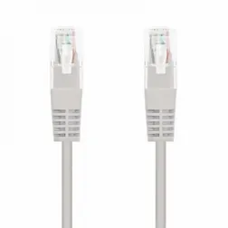 Cable de Red RJ45 UTP Nanocable 10-20-0400-L25 Cat-6- 25cm- Gris