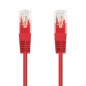 Cable de Red RJ45 UTP Nanocable 10-20-0400-L25-R Cat-6- 25cm- Rojo