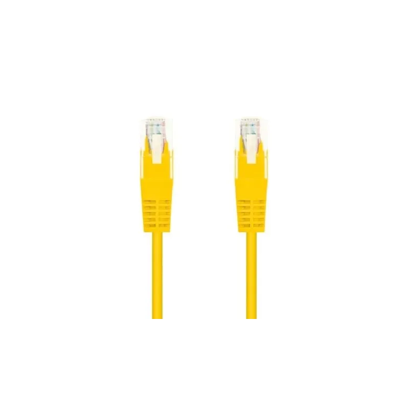 Cable de Red RJ45 UTP Nanocable 10-20-0400-Y Cat-6- 50cm- Amarillo