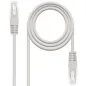 Cable de Red RJ45 UTP Nanocable 10-20-0401-L150 Cat-6A- 1-5m- Gris